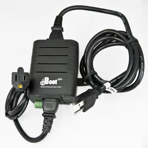 Model iBoot-G2+ has the extra features you need to make even fewer site visits. Control up to 3 independent outlets to protect even more devices.