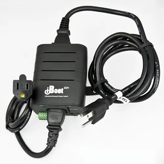 Model iBoot-G2+ has the extra features you need to make even fewer site visits. Control up to 3 independent outlets to protect even more devices.